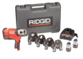 Ridgid 57398 RP-240 Compact Series Pistol Grip Press Tool Kit with ProPress Jaws