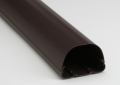 Rectorseal 84164 Fortress LD-122-B 4-1/2 inch x 96 inch Long PVC Lineset Cover Duct - Brown