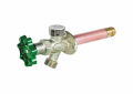Prier® C-144D06 Diamond C-144 Freezeless Wall Hydrant With Anti-Siphon Vacuum Breaker, 1/2 in, MNPT x C, 360 deg Full Turn Wall Opening, Domestic
