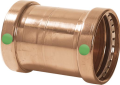 Viega 20743 ProPress XL-C 2-1/2 inch Press Copper Slip Coupling with EPDM Sealing Elements