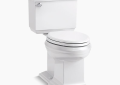 Kohler K-6999-0 Memoirs Classic Comfort Height Two-Piece Elongated Toilet - White