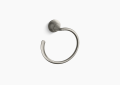 Kohler K-11377-BN Forte Sculpted Towel Ring - Vibrant Brushed Nickel