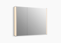 Kohler K-81146-SLE-DA1 Maxstow(R) 32" W x 24" H Lighted Medicine Cabinet - Dark Anodized Aluminum