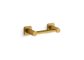 Kohler K-23528-2MB Parallel(R) Pivoting Toilet Paper Holder - Vibrant Brushed Moderne Brass