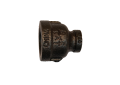 1/2 X 1/8 Inch Black Malleable Iron Coupling