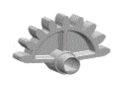 Fujitsu 9319292014 Halcyon Grille Gear