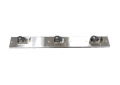FIAT® 889CC000 Mop Hanger Bracket, For Use With 36 x 24 x 10 in MSB-3624 Molded-Stone Mop Service Basin With Shelf and 24 x 24 x 10 in MSB-2424 Molded-Stone Mop Services Basin Less Shelf, Wall Mount, Stainless Steel