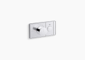 Kohler K-26345-9-CP Anthem(TM) One-Outlet Recessed Mechanical Thermostatic Valve Control - Polished Chrome