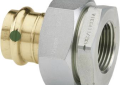 Viega 79160 ProPress 3/4 inch Press x 3/4 inch Female Lead Free Bronze Di-Electric Union