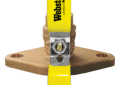 Nibco H-40405 Webstone Isolator Uni-Flange Brass 1-1/4 inch Female Circulator Full Port Ball Valve Flange with Nuts and Bolts