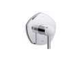Kohler(R) K-TS27043-4-CP Occasion(R) Rite-Temp(R) Valve Trim with Lever Handle - Polished Chrome