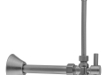 Jaclo® 621-2-72CT-MBK 621-2-72CT Quarter Turn Angle Pattern Faucet Supply Valve Kits, 5 Pieces