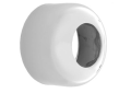 Jaclo® 766-PN Contemporary/Modren High Pattern Round Box Escutcheon, For Use With 255 and 256 Series Decorative Round 1-1/4 and 1-1/2 in P-Trap, Brass, Domestic
