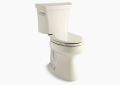 Kohler K-3999-47 Highline Comfort Height Two-Piece Elongated Toilet - Almond