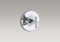 Kohler T14488-3-CP Thermostatic Valve Trim, Cross Handle