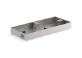 Kohler® 5559-NA Invigoration™ Small Drain Pan, For Use With Model K-5525, K-5526, K-5529, K-5531, K-5539 and K-5543 Steam Generator