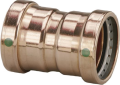 Viega 20733 ProPress XL-C 3 inch Press Copper Coupling with Stop and EPDM Sealing Elements