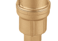 Caleffi 502710A Robocal 1/8 inch Male Water Boiler Automatic Float Type Air Vent with Service Check Valve