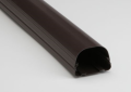 Rectorseal 84064 Fortress LD-92-B 3-1/2 inch x 96 inch Long PVC Lineset Cover Duct - Brown