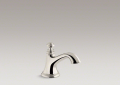 Kohler K-72759-SN Artifacts Bell Widespread Bathroom Faucet less Handles - Vibrant Polished Nickel