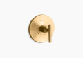 Kohler K-T14488-4-2MB Purist(R) Valve Trim with Lever Handle for Thermostatic Valve, Requires Valve - Vibrant Brushed Modorne Brass