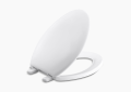 Kohler K-4659-0 Bancroft Closed-Front Elongated Toilet Seat with Quick-Release Hinges - White