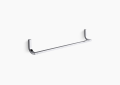 Kohler K-11581-CP Loure 24 inch Single Towel Bar - Polished Chrome