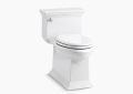 Kohler K-6428-0 Memoirs Stately Comfort Height Skirted One-Piece Elongated Toilet - White