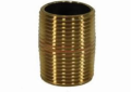 1/8 X 3/4 (Close) Inch Lead Free Brass Nipple