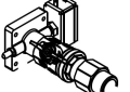 Viessmann 7839 828 Connection Flange with Gas Ball Valve