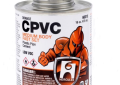 Oatey 60313 Hercules Medium Body Orange CPVC Cement - 8 ounces