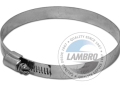 Lambro 284L 4 inch Galvanized Worm Gear Clamp