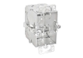 GARVIN® G600-OWBX Cut-In Gangable Switch Box, Steel, (6) Side, (1) Bottom Knockouts, 2 in D