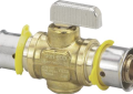 Viega 94521 PureFlow 1/2 inch Press Lead Free Brass Ball Valve