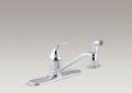 Kohler K-P15172-F-CP Coralais Single-Handle Kitchen Faucet - Project Pack