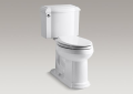 Kohler K-3837-0 Devonshire Comfort Height Two-Piece Elongated Toilet