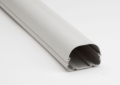 Rectorseal 84004 Fortress LD-92-W 3-1/2 inch x 96 inch Long PVC Lineset Cover Duct - White