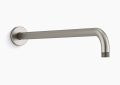 Kohler K-26307-BN Statement(R) 19" Wall-Mount Single-Function Rainhead Arm and Flange - Vibrant Brushed Nickel
