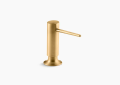 Kohler K-1995-2MB Contemporary Design Soap/Lotion Dispenser - Vibrant Brushed Moderne Brass