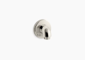 Kohler K-22172-SN Purist(R) Stillness(R) Wall-Mount Supply Elbow with Check Valve - Vibrant Polished Nickel