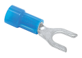 Ruud 455034 Package of 15 #8 Stud Insulated Spade Terminals for 16 and 14 Gauge Wire - Blue