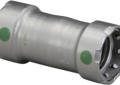 Viega 25050 MegaPress 1-1/2 inch Press Carbon Steel Slip Coupling with EPDM Sealing Elements