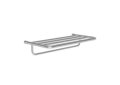 Ginger XX43-20 20" Hotel Shelf Frame with Towel Bar - Polished Chrome