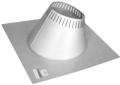 Hart and Cooley 5TLCF6 5" All Fuel Vent Adjustable Roof Flashing with Storm Collar
