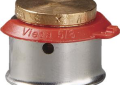 Viega 85131 5/8 inch Bronze PureFlow Press Test Plug