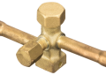 Ruud 61-104914-05 3/8 inch OD Sweat x 3/8 inch OD Sweat Service Valve