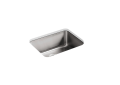 Kohler 3325-NA 23 inch x 17-1/2 inch x 9-13/16 inch Undertone Under-Mount Stainless Steel Kitchen Sink