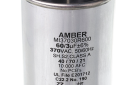 Ruud 43-25133-09 60/3/370 Dual Round Capacitor