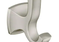 Creative Specialties YB5103BN Voss(TM) Double Robe Hook in Brushed Nickel