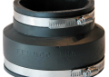 Fernco 1056-54 5 inch Cast Iron/Plastic X 4 inch Cast Iron/Plastic Flexible Coupling